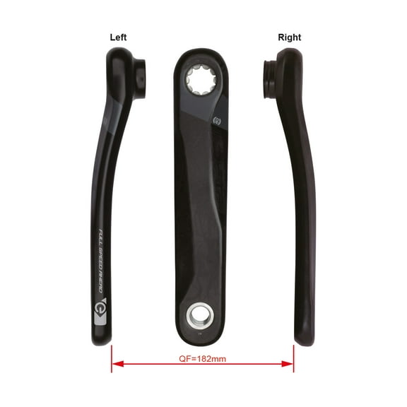 FSA Ebike Chainset CK-745 ISIS 25.7mm Carbon CSI (170mm)