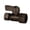 Bronze, variant on Kingston Brass KF4315MB 1/2-Inch FIP x 3/8-Inch O.D. Comp Quarter-Turn Straight Shut-Off Valve in Matte Black