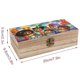 thumbnail image 2 of Super Sema Caja Organizadora de Madera Rústica - Caja Decorativa Multifuncional para Escritorio, Hogar, Oficina, Joyas y Manualidades, 2 of 6