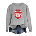 thumbnail image 6 of FNFYFH Football Sweatshirts for Women Game Day Sweatshirt Crew Neck Graphic Sweatshirts for Women, 6 of 6