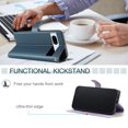 thumbnail image 3 of Google Pixel 7A Étui 5G, Portefeuille en Cuir Pu Couverture Rabattable Porte-Cartes Support Magnétique, 3 of 5