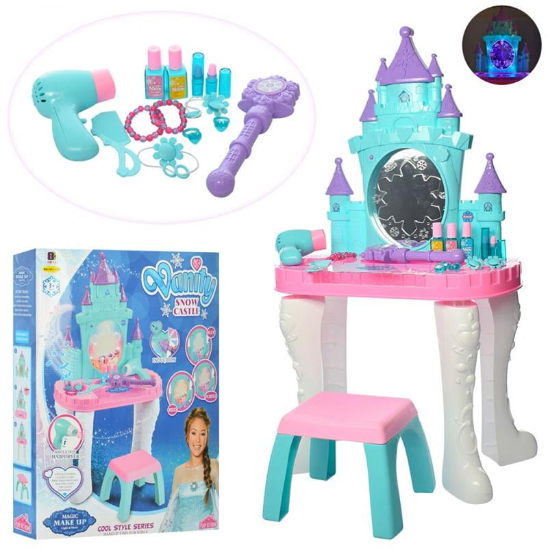 Tocador Magico Castillo De Nieve Musical Luz Sonido Candy Toys Tocador de Juguete Walmart en linea