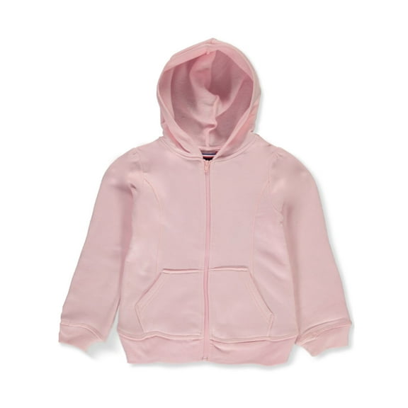 French Toast Little Girls' Fleece Hoodie - pink, 6 - 6x (Little Girls)
