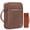 Coffee, variant on Montana West Church Bag for Women Men Protective Bible Cover with Leather Bookmark, Black