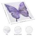 thumbnail image 3 of FANNA Butterfly Cloth Napkins for Farmhouse Party Dining Table Decor - Hotel, Home, Banquet Atmosphere Embellishment - Set of [Quantity] - Polyester 6 PCS, 3 of 7