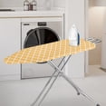 thumbnail image 2 of HELLHERO Yellow Checkered Pattern Design Ironing Board Cover for Tailor Elastic Edge Easy to Install Hook and Loop, 2 of 5