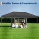 thumbnail image 4 of 10x20 pop-up canopy tent (without side walls), 3 adjustable heights, 6 sandbags, 4 of 7