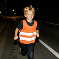 thumbnail image 4 of Trikvn Kids Reflective Safety Vest High Visibility Breathable Mesh Lightweight Waistcoat with Hook and Loop Closure for Cycling Walking Running Outdoor Crossing Guard, 4 of 9
