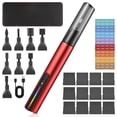 thumbnail image 2 of Ponceuse, ponceuse avec Outil de Détail avec 12 Feuilles 3 Vitesses Tête 3 Outils de Ponceuse 8 Pcs Tête avec 12 Vitesses Réglables Usb Réglable avec 8 Pcs Stylo Ponceuse Papier de Verre et Boîte, 2 of 5