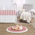thumbnail image 4 of Sweet Jojo Designs Diamond Tuft Mauve Pink and White Baby Play Mat, 4 of 4