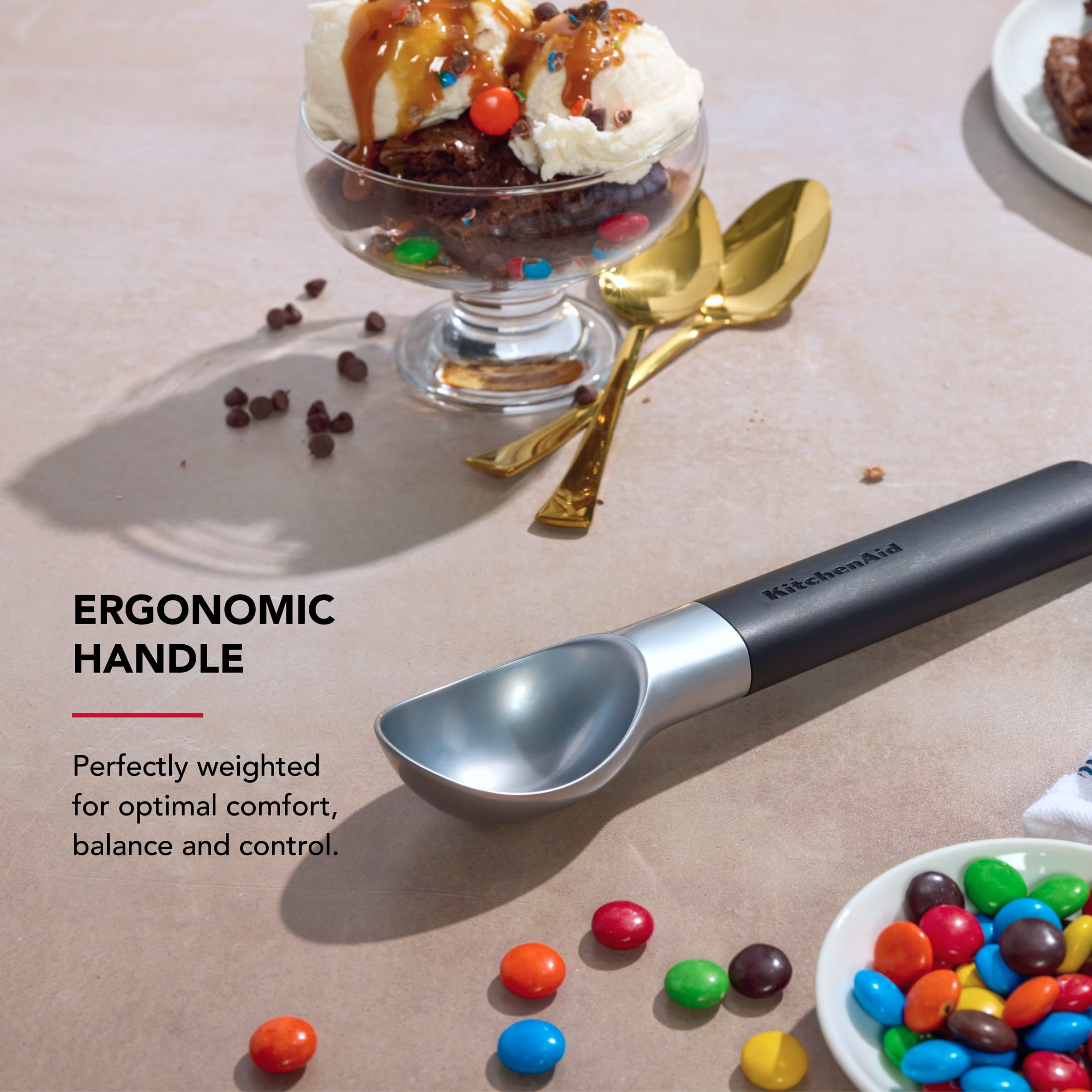 KitchenAid Ice Cream Scoop, Black