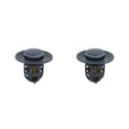 thumbnail image 1 of Ounissouiy Tapón de drenaje de fregadero de compatibilidad de fácil instalación para tapón de fugas de cabezal de agua de lavabo apto gris 2piezas, 1 of 6