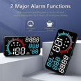 thumbnail image 2 of G11 HUD Head-Up Display GPS para coche, alarma de exceso de velocidad, velocidad de conducción, universal, color negro, 2 of 5