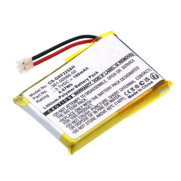 Replacement Battery for Garmin Forerunner 630,Forerunner 645,Forerunner 735XT,Forerunner 745,GRM0371754,361-00072-00,361-00072-10,361-00086-00,361-00086-10,361-00086-11,180mAh