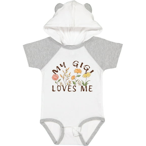 Inktastic My Gigi Loves Me Boys or Girls Baby Bodysuit
