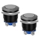 thumbnail image 2 of BRIGHTFUFU 2pcs 16mm pulsador momentáneo botón negro interruptor de shell interruptor de reinicio industrial, 2 of 7
