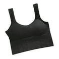 thumbnail image 2 of EQWLJWE Women's Bra Wire Free Underwear OnePiece Bra Everyday Underwear Wrap Chest Without Steel Ring Bras Sports Bra Holiday Clearance, 2 of 3