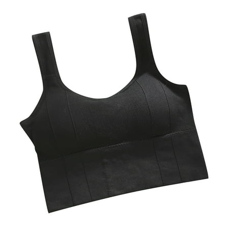 

Hesxuno Sexy Womens Underwear Womens Bra Wire Free Underwear Onepiece Bra Everyday Underwear Wrap Chest Without Steel Ring Bras