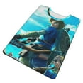 thumbnail image 4 of The Legend of Zelda T Shirt 3D Printed Crewneck Graphic Short Sleeve Tees for Mens, 4 of 5