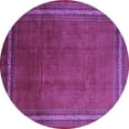 thumbnail image 1 of Ahgly Company Indoor Round Persian Purple Traditional Area Rugs, 7' Round, 1 of 4