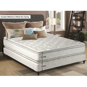 Wayton 12 Inch Medium Plush Double Sided Pillowtop Innerspring