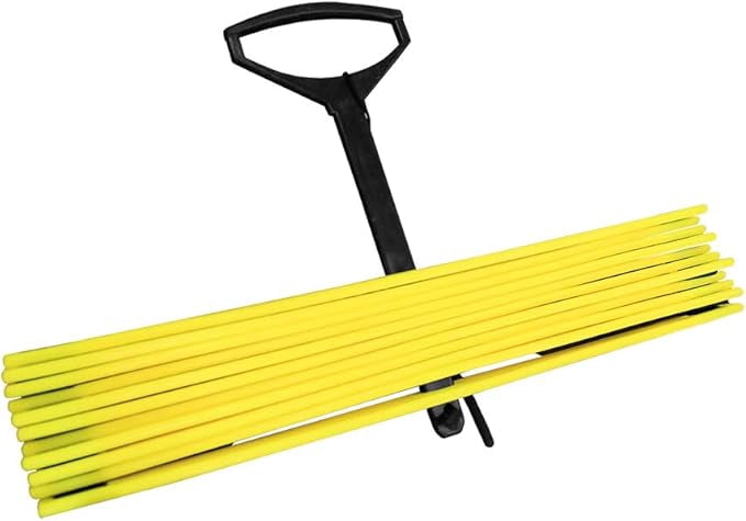 15ft. Feet Speed and Agility Training Ladder for High-Intensity Training in Boxing, Soccer, Football, Lacrosse, and Ice Hockey - Improve Your Footwork and Coordination
