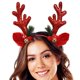 thumbnail image 4 of Reindeer Antlers Sequined Headband for Christmas Party Kids Favors Elk Antlers Headbands New Year Noel Gift Photo Props Hairband, 4 of 5