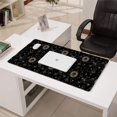 thumbnail image 3 of Long Mouse Pads for Desk,Black Gothic Sun Planet Moon Pattern Desk Mats on Top Of Desks, Desk Mouse Pad Extra Large with 3mm Non-Slip Base and Stitched Edge for Gaming,Office,Work,Home 31.5"x15.7", 3 of 6