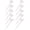 White, variant on SPRING PARK 10Pcs/Set Garden Markers Plant Labels, T-Type Plant Tags Outdoor Garden Sign Reusable Waterproof Plant Marker for Nursery Flowers Potted