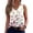 #01Pink, variant on Women's Sleeveless Fashion Vest Blouse V Neck Dressy Casual Loose Business Shirts 2026 Summer Printed Tank Tops #01Purple L