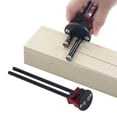 thumbnail image 4 of Calibre de Marcar de Carpintería, Escala de Pulgada Métrica Resistente a la erosión Compacta fácil de Usar aluminio regla de scriber de doble Cabeza para el sitio del sitio de, 4 of 7