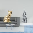thumbnail image 2 of Figura de escritorio,Estatua de gato en estante,escritorio,oficina,decoración del hogar,Estatua de Guan Yin,Estatua de Guan Yin para decoración del hogar,obra de arte artesanal,Figura de, 2 of 8