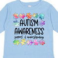 thumbnail image 4 of Inktastic Autism Awareness Support and Understanding Puzzle Pieces Boys or Girls Long Sleeve Toddler T-Shirt, 4 of 5