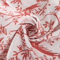 thumbnail image 7 of GILIGEGE Women Floral Print 2 Piece Set Deep V Neck Short Half Sleeve Top Wide Leg Flared Long Pants Matching Business Formal Wedding Guest Casual Summer Fashion Suit Daily Outfit Wear Red, 7 of 7