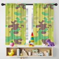 thumbnail image 5 of Camouflage 42x54in(106x137cm) Curtains 2 Panels for Kids Bedroom, Window Drapes for Kids Boys Girls Bedroom Curtains Designed To Spark Joy and Creativity, 5 of 5