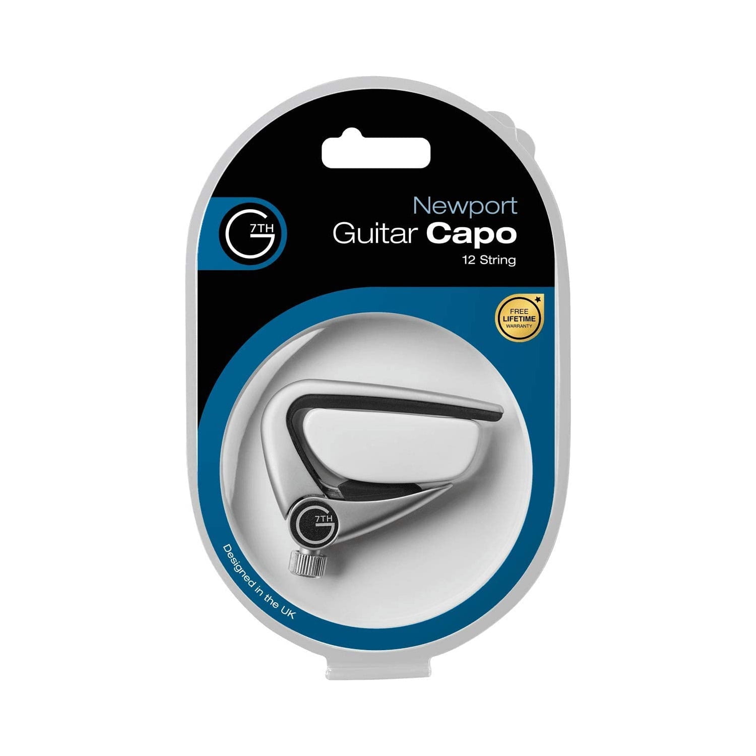G7th G7NP12SL Newport 12 String Capo Silver