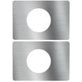 thumbnail image 1 of 2pcs Door Reinforcement Plate Door Striker Plate Door Knob Plate Accessory, 1 of 9
