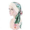 thumbnail image 2 of Bandeau Rétro pour Femmes avec Protection Solaire, Chimiothérapie, Perte de Cheveux, Pré-Noué, 2 of 6