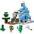 thumbnail image 4 of LEGO Minecraft The Frozen Peaks Cave Mountain Set 21243, 4 of 6