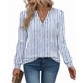 thumbnail image 2 of Fantaslook Womens Tops Long Sleeve V Neck Blouses Business Casual Shirts Fall Fashion Dressy Tops, 2 of 8