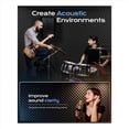 thumbnail image 4 of Paquete de 24 Paneles de Espuma Autoadhesivos una Prueba de Sonido para Cajas de Huevos, 2X12X12 Pulgadas, Espuma AcúStica para el Hogar y los Estudios, 4 of 5