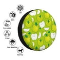 thumbnail image 5 of Balery Green Appletire Cover Waterproof Dust-Proof, Universal Spare Wheel Tire Cover For Trailer, Rv, Suv Truck And Vehicle Camper Accessories-15 Inch, 5 of 9