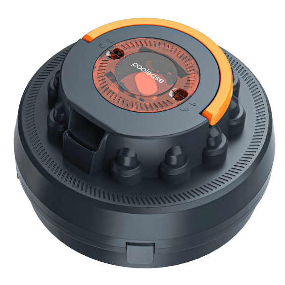 Poolease Automatic Pool Vacuum Robot, Cordless Pool Cleaner with Dual-45W Motors, 2L Large Capacity,, for Above Ground & Inground Swimming Pools