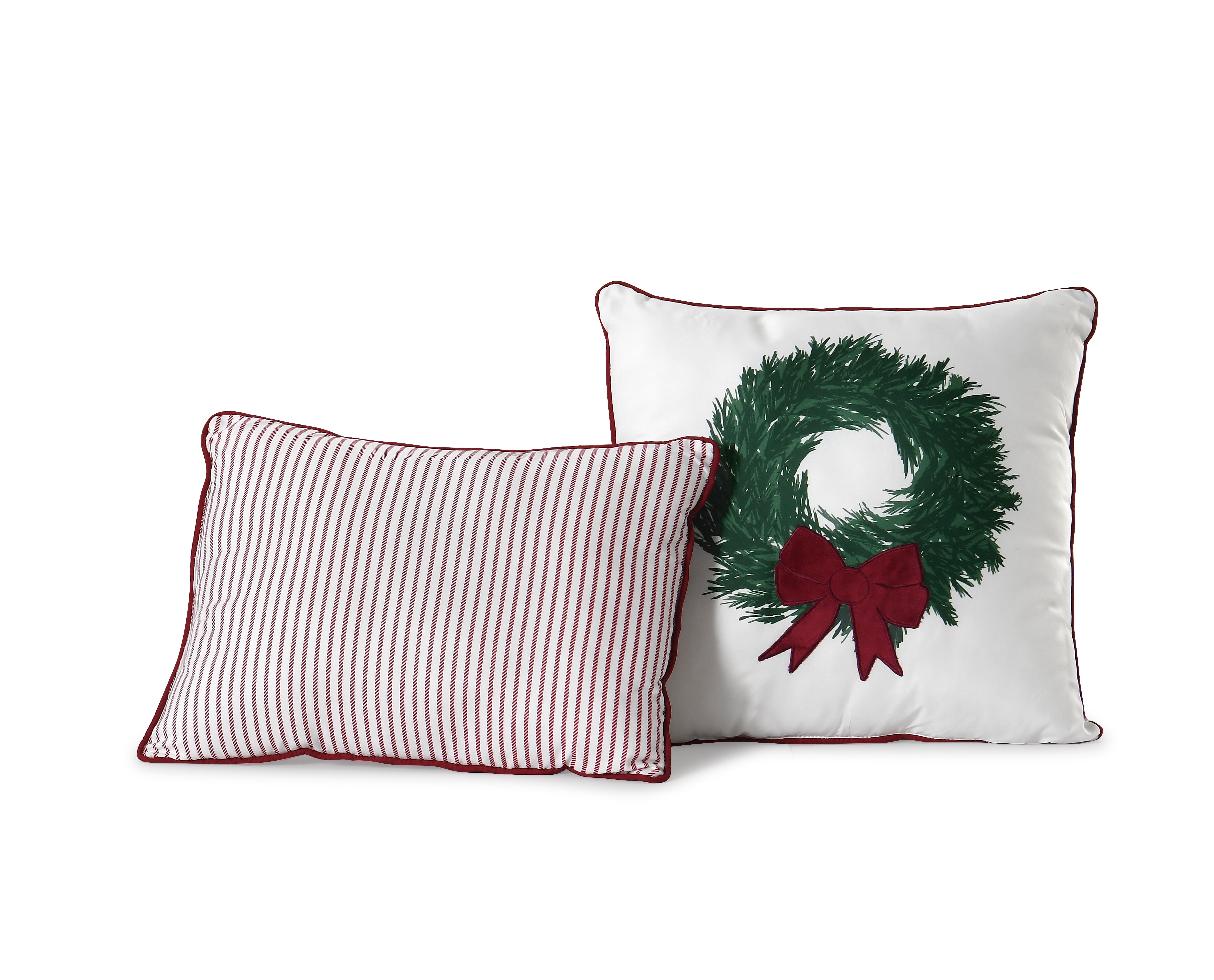 Holiday Time 5 pieces Comforter Set, Full/Queen Bedding Set Holiday Plaid