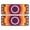 Colorful Rainbow Tie, variant on Kitchen Rugs Sets Of 2,Blue Tie Dye Mandala Pattern Anti Fatigue Kitchen Mat Rugs Non Slip Washable,Decorative Kitchen Floor Mats for Kitchen,Sink,Laundry,17"x47" 17"x47"