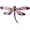 style-3 (Purple), variant on Dragonfly Booch Pin Crystal Rhinestone Dragonfly Brooches Fashion Animal Pin Dress Accessories Jewelry Gift for Women