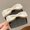 2 pieces Off-white Bow Hair Clip Comb, variant on 2-Pack/3-Pack Bow-Knot Hair Comb Additions | Black, White, Red - Perfect Women'S Gift, Unisex-Adult, Suitable for Normal and Relaxed-Textured Hair