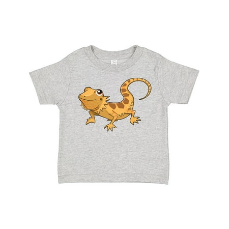 

Inktastic Cute Smiling Bearded Dragon Gift Toddler Boy or Toddler Girl T-Shirt