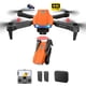 thumbnail image 2 of Cuadricóptero Rc Drones FPV con carga USB de avión para niños y niñas (naranja, 2 baterías, 2 cámaras), 2 of 9