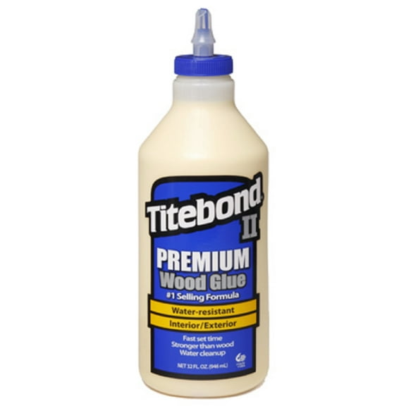Titebond II 5005 1 QT Premium Interior / Exterior Wood Glue - Quantity of 2